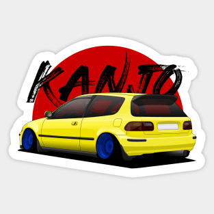 KANJO CIVIC Sticker